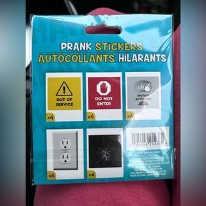 Brand New Prank STICKERS AUTOCOLLANTS HILARANTS